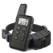 Obedience Remote Control Anti Bark Dog Electric Shock E-Collar Training Black