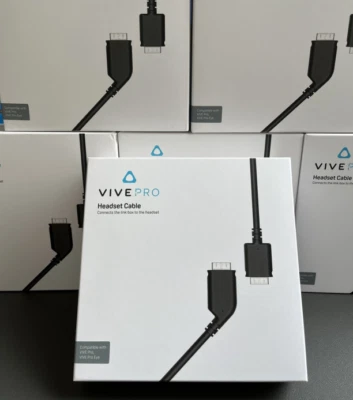 For HTC Vive Pro Elite 5m Headset Cable Connect Link Box to VR Headset Pro Eye