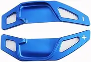 Car Steering Wheel Shift Paddles for Reiz Camry Coroll Ralink and Zelas Auto 2011-2018 Car Steering Wheel Shift Paddle Cover Shift Extension Rod HTEOPOEKFR(Blue)