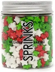 Sprinks I'm A Little Star Sprinkles 75g - Christmas Cake Decorations | Edible Cake Sprinkles | Cupcake Sprinkles | Star Sprinkles | Cake Decorating Sprinkles | Christmas Sprinkles | Festive Sprinkles