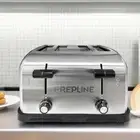 4-Slice Commercial Toaster - 1.5” Slots, 120V Heavy-Duty Bread Toaster