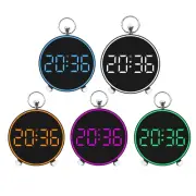 Desk or Wall Mounted LED Alarm Clock with Temperature Decoration and Calendar