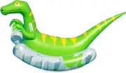 Original Rocker Raptor Rocking Pool Float Toy | with Easy to Grab Handles and Cu