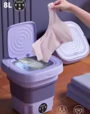 Portable Handheld Mini Washing Machine: Ideal for Travel and Dorms