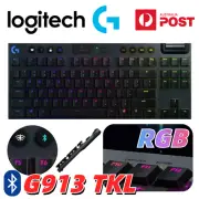 LOGITECH Wireless Mechanical Keyboard G913 TKL Bluetooth Gaming RGB Backlit USB