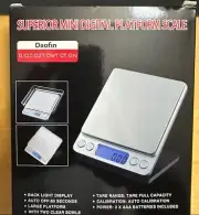 Superior Mini Digital Platform Scale I-2000 9 Weighing Modes g,oz,ozt,dwt..(NEW)