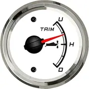 Universal Boat Trim Gauge Marine Trim Tilt Indicator for Inboard Outboard Engine 52mm Automotive Voltmeter
