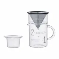 在飛比找momo購物網優惠-【Kinto】玻璃咖啡壺套組