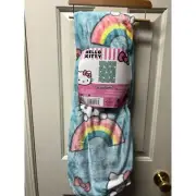 Hello Kitty 40x 50" Soft Throw Blanket - Blue