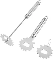 BESPORTBLE BBQ Scraper Tool Griddle Scraper for Barbecue Grill Grate Cleaner Barbecue Rack Cleaning Brush