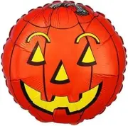 PMU Halloween 34 Inch Jack-O-Lantern Design Mylar-Foil Balloon