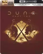 Dune Part 2 Steelbook (4k Ultra/Blu Ray) *New,Sealed* O