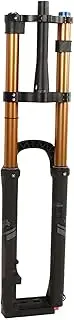 AKLOSIPY Mountain Bike Suspension Front Fork 29 Inch Aluminum Alloy Lightweight with Manual Lockout Golden