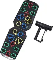 Push up Grip Board, Professional Non-slip Foldable Exercise Equipment, Strength Conditioning Workout Equipment, Chest Muscle Exercise Board for Gym Training Workouts
