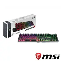 在飛比找momo購物網優惠-【MSI 微星】VIGOR GK71 SONIC RED T