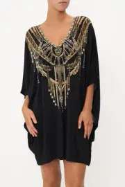 Camilla Jersey Bat Sleeve Dress Kaftan New With Tags