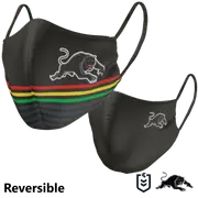 Penrith Panthers NRL Large Adult Reversible Washable Face Mask