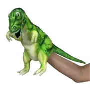 Hansa T-Rex Dinosaur Hand Puppet soft plush toy 12"/30cm Dinosaur Puppet