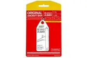 Boyle Aviationtag Airbus A320 Keychain 14.5cm Tag Iberia Aircraft Skin White