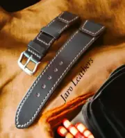 Shell Cordovan Watch strap Hand Made Watch band Luxury strap ,Pilot strap