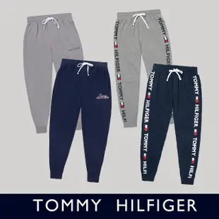 【Tommy Hilfiger】TOMMY 經典印刷文字圖案棉長褲 休閒褲-多色組合(百搭爆款/平輸品)