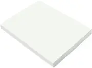 Prang (Formerly SunWorks) Construction Paper, 100 Count (Pack of 1), White
