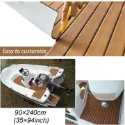 Classic Brown Boat Decking Sheet EVA Foam Marine Flooring Carpet ,Peel and Stick