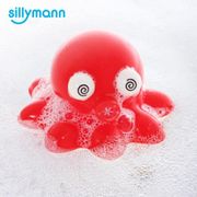 韓國 sillymann 100%鉑金矽膠小章魚洗澡玩具