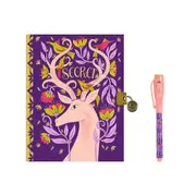 Djeco Melissa Secret Notebook w/ Invisible Ink Magic Pen Stationery 8y+
