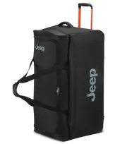 Jeep 82 cm 2-Wheel Rolling Duffle Bag - Black (JS009D)