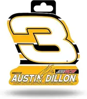 Rico Industries NASCAR Racing Austin Dillon 5" x 7" Vinyl Die-Cut Decal - Car/Truck/Home Accessory