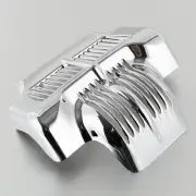 Chrome Oil Cooler Cover Fit For Harley Davidson Touring Road King Street Glide