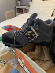 Merrell Women's Moab Mid Hiking Boots Grey-Periwinkle BRAND NEW! Free Shipping