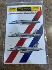 Yellowhammer Models Decal 1/48 YHD48034 Superbugs CAGs & Skippers Pt 2