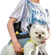 Cat Backpack Carrier | Legs Out Adjustable Travel Bag for Cat - Small Puppy Accessories, Portable Pet Supplies for Traveling, Hiking, Camping