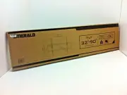 Black Tilt Wall Mount 32"-90" up to 120lbs Flat Panel Screen TVs SM-918-9369 NEW