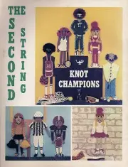 1980s Macrame Sports Champions Wall Hanging Patterns The Second String PD1183