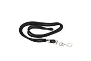 Kevron Round Woven Nylon Lanyard