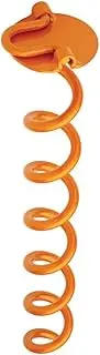 Liberty Outdoor ANCFR16-ORG-A Folding Ring Spiral Ground Anchor, ANCFR16-ORG-A, Orange