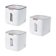 Large Storage Container Rice Barrels Sealed Rice Dispenser Rice