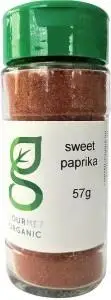 Gourmet OrganicSweet Paprika Shaker 57g