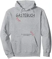 [VidiAmazing] 18th Birthday Guest Book Guest List 18 Years Old Pullover Hoodie ds487