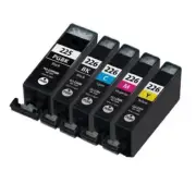 5x NEW INK WITH CHIP FOR CANON PGI-225BK CLI-226BK C/M/Y Canon Pixma MG5220 5320
