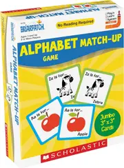 Briarpatch Scholastic Alphabet Match-Up Game 2+ Players Ages 3+ (UNI00729)