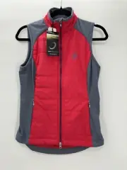 Zero Restriction Tess Vest Primaloft Full Zip In Fiery Women’s Size XS NEW $168
