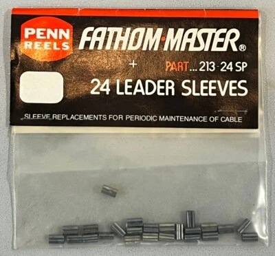 NEW - PENN REELS FATHOM MASTER PART... 213-24SP - 24 LEADER SLEEVES