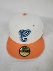 NEW ERA 59 FIFTY CHICAGO WHITE SOX COLOR PAC FITTED HAT SZ 7 1/2 MENS IVORY NEW