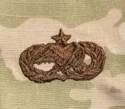 US Air Force Senior Maintenance Badge OCP Sew-On USAF