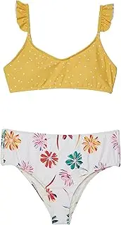 [O'Neill] Girl's Saphira Dot Ruffle Bralette Set (Little Kids/Big Kids)