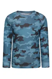 Talus Printed Kids Baselayer Top